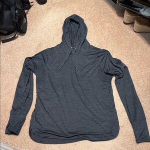 GAIAM Charcoal Hoodie Shirt size L